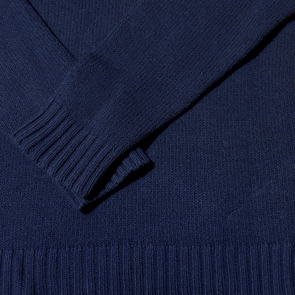 A.P.C. Men's Deep Blue Crewneck Sweater - Picture 4 of 6
